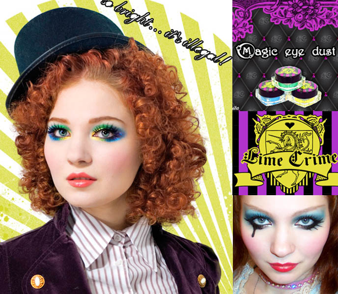 New Rave hipster makeup from how to do rave makeup. New Rave hipster makeup from