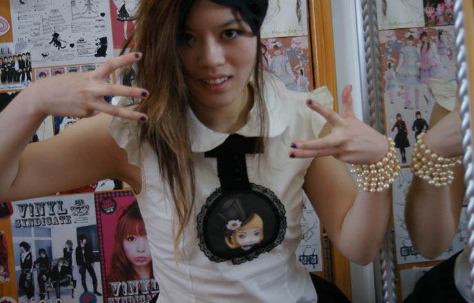 Cool Japan fashion, street style and clothing. Fairytale villains top, tuxedo style designer shirt by Gothic Lolita brand Akina.