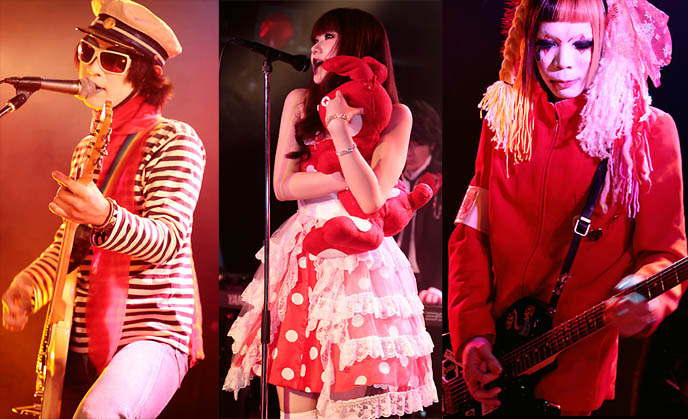 Lolita model, pretty Sweet Lolita Japanese girl, cute Japanese pop singer idol, J-rock visual kei boys guitarist