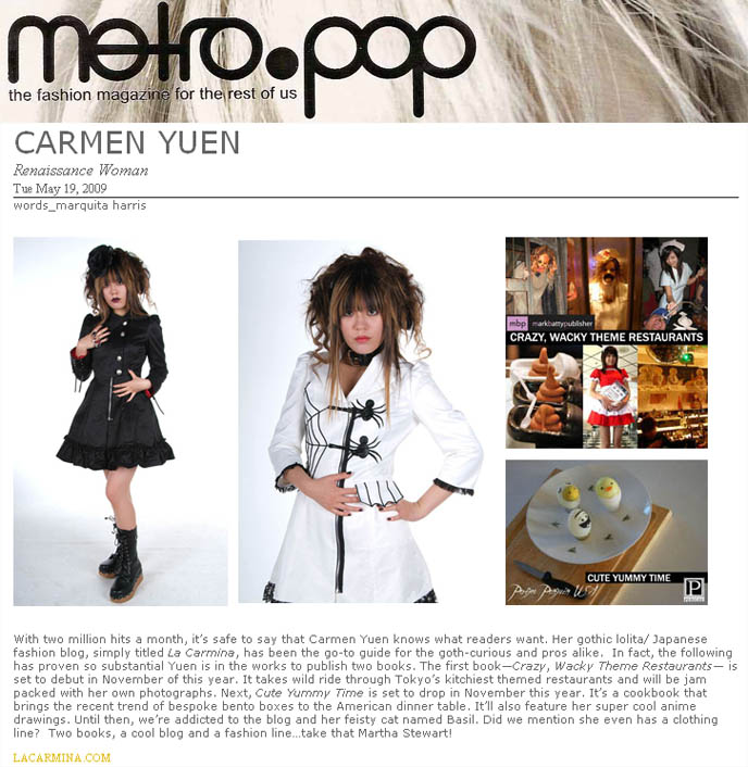 POP Magazine Alternative Womens Fashion LA Style Art Music Metropop POP Magazine Alternative Womens Fashion LA Style Art Music Metropop