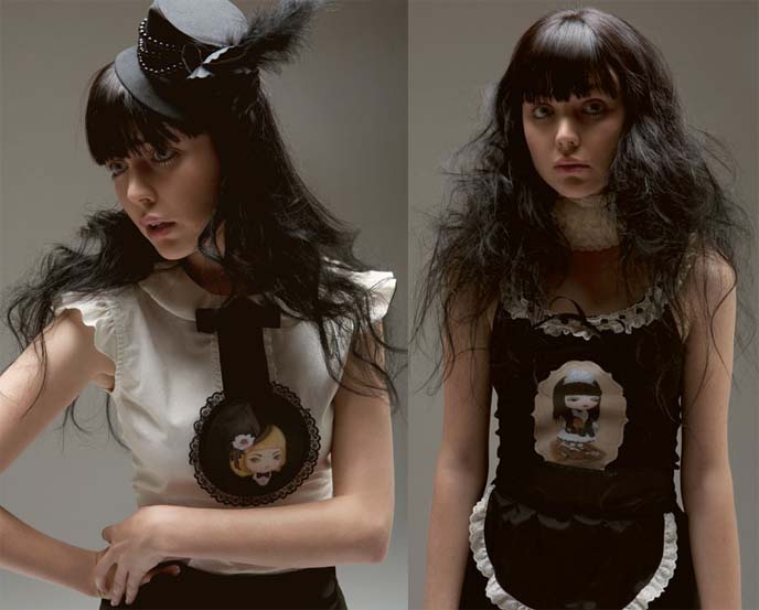 la Carmina author of Cute Yummy Time reviews, book blogs synopsis, cute yummy time amazon customers review, summary of cute bento cookbook, best charaben books Japan kawaii bentos. Free Gothic Lolita dress, win contest, goth victorian Goose girl gown from Akina,