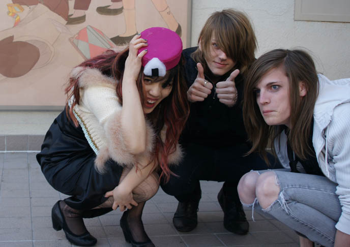 Heisuke Kitazawa or PCP, Tokyo artist and illustrator, Little Tokyo Japanese paintings in Weller Court, The new kid revival, PHOENIX WRIGHT COSPLAY: BENTO LADY ANGEL STARR. Pinkberry in Los Angeles on Melrose. Cute kawaii Japanese girl cosplay outfits, best cosplays, how to tutorial for anime and manga costumes. JROCK VISUAL KEI BAND BOYS IN LITTLE TOKYO, LOS ANGELES.