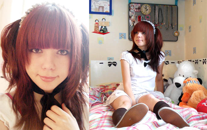 teen lolita models young Russian girl in bedroom pretty lolitas teenager 