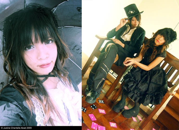 goth loli boystyle dandy males, Manila, Philippines gothic lolita, teen lolita models, young cute Filipino girl, pretty lolitas teenager, sweet lolita with cute bangs, kawaii hairstyles, japanese fashion street style