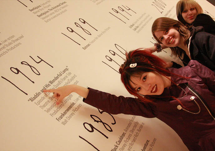 Tim Burton special exhibit at MoMA, tickets and reservations, NYC museum of modern art, burton film movie retrospective, drawings by director, goth filmmaker, costumes and storyboards from Edward Scissorhands, The Nightmare Before Christmas, Batman, Mars Attacks!, Ed Wood, and Beetlejuice