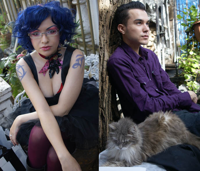 aldo vento, zoetica ebb, blue haired girl, HOLLYWOOD MOVIE SHOOT: NOIRLAND STARRING JAMES DUVAL, DIRECTED BY RAMZI ABED. SERIAL KILLER FILM NOIR, BLOODSHOT PICTURES 2010. CLINT CATALYST, LENORA CLAIRE, zoetica ebb, coilhouse magazine, scene queens, audrey kitching, scene kings, emo fashion, club kids los angeles, la internet celebrities, net celebs, famous on the internet, famous fashion scene bloggers, hollywood gay scene, goth movie, los angeles behind scenes filming movies