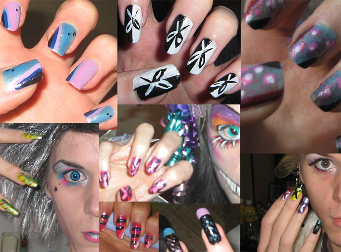 ideas for nail art designs. JAPANESE NAIL ART PICTURES.
