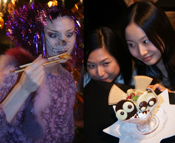 ALICE IN WONDERLAND CAFE IN TOKYO. JAPANESE AMAZING THEME RESTAURANTS, CHESHIRE CAT, CUTE FOOD FROM DIAMOND DINING. JAPANESE MAID CAFES, CUTE GIRL ASIANs, hot japanese GIRLS, dating, anime manga jpop cosplay Japan, world's weirdest strangest restaurants