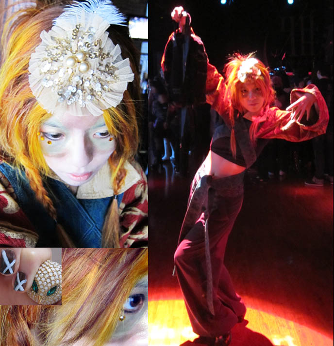 David Bowie Ziggy Stardust makeup, glam rock costume, hair makeup glam rocker, Aladdin Sane outfit, MEETING MIYAVI! CONCERT REVIEW & PHOTOS, NEO SAMURAI TOUR AT VANCOUVER COMMODORE BALLROOM, JROCK VISUAL KEI.