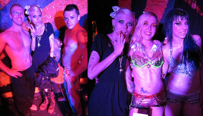 gay underwear, alternative lingerie cyber goth, 1980s gothic makeup, gay performance on stage, musical, burlesque strip tease, CanCan Cabaret, THE CASTAWAYS, Rainbow Fletcher, Chris Snell, rock electro music dance club, circus acrobatics, strip show, retro striptease seattle washington, dita von teese, baroque mirrors, absinthe drinking, green fairy, CAN CAN SEATTLE: ABSINTHE BAR & BURLESQUE CABARET. BEST ALTERNATIVE GAY LGBT NIGHTLIFE, MODERN DANCE PERFORMANCE. show pony