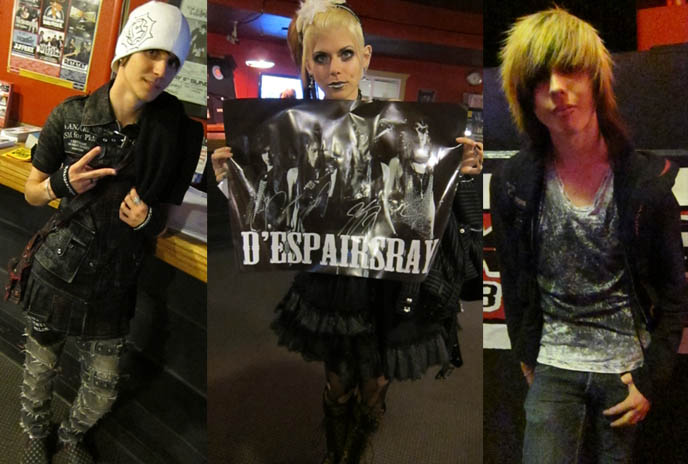 jrock downloads, visual kei mp3s, D'ESPAIRSRAY CONCERT REVIEW & LIVE PHOTOS! TICKETS FOR JROCK VISUAL KEI CONCERTS IN USA, AMERICA. ヴィジュアル系 visual bands japan fashion, mp3, downloads, despairs ray, despairsray performance, human-clad monsters world tour, Japanese or Visual Kei Style Goth Girl
