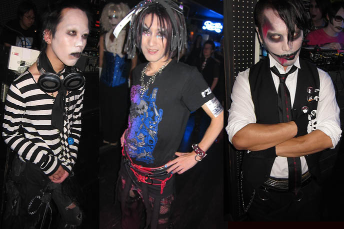 gothic bar heaven, d's valentine, tokyo gothic industrial djs, nightlife, parties, club nights, clubbing guide, best clubs alternative punk, tokyo decadance, halloween makeup japanese horror, JAPANESE ZOMBIE GIRL ATTACKS! RESIDENT EVIL AFTERLIFE IN SHIBUYA TOKYO. UPCOMING TOKYO GOTH DANCE PARTIES, YUKIRO'S PERFORMANCE.