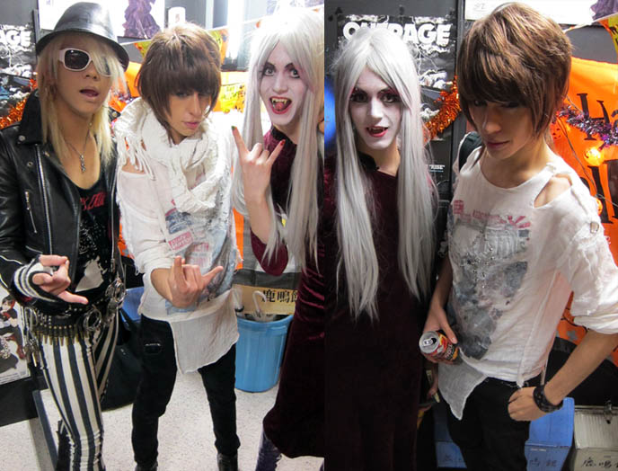 VIDEO: CANDY SPOOKY THEATER LIVE HALLOWEEN CONCERT, TRICK OR TREAT, TOKYO JAPAN. VISUAL KEI HORROR BAND. candy spooky theater satan visual kei horror halloween concert jrock trick or treat live shows pv tokyo japan japanese boys cute bishonen tim burton this is halloween nightmare before christmas sebastiano serafini セバスティアーノ セラフィニー meguro rockmaykan movies visualkei j-rock rockers merry go round devilish kidnapper nightmare peggy giggles weird scary experimental music