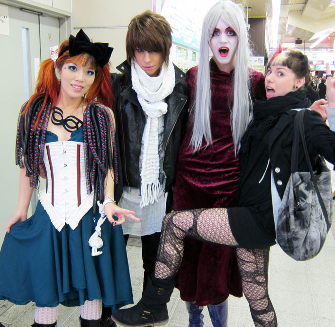VIDEO: CANDY SPOOKY THEATER LIVE HALLOWEEN CONCERT, TRICK OR TREAT, TOKYO JAPAN. VISUAL KEI HORROR BAND. candy spooky theater satan visual kei horror halloween concert jrock trick or treat live shows pv tokyo japan japanese boys cute bishonen tim burton this is halloween nightmare before christmas sebastiano serafini セバスティアーノ セラフィニー meguro rockmaykan movies visualkei j-rock rockers merry go round devilish kidnapper nightmare peggy giggles weird scary experimental music