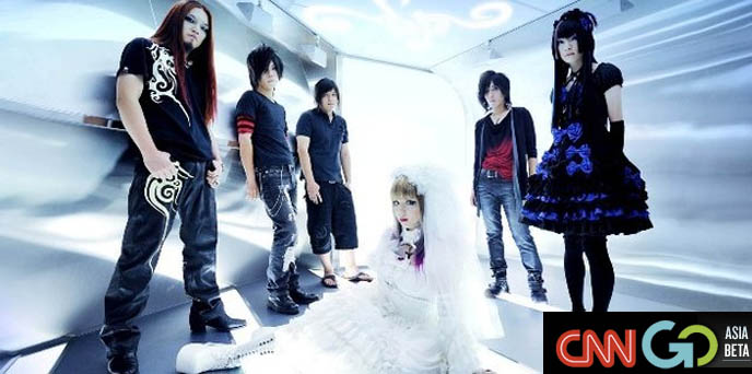 JAPANESE HEAVY METAL BANDS, BLOOD STAIN CHILD & GASTUNK ON CNN, cnngo article, metal groups, performers in japan, marlie, visual kei, x japan, killing red addiction, taiji, anthem, earthshaker, aion, loudness, metal stage outfits, crazy japanese hair metal, livehouses, concert venues, hard rock shows