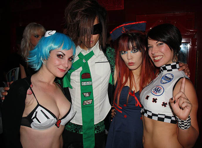 SEXY COSPLAY COSTUMES! ANIME BURLESQUE SHOW AT BORDELLO BAR IN LOS ANGELES. SAILOR MOON, PIKACHU, EVANGELION GIRLS STRIPPING. Strippers, burlesque girls, strip show, japanese, cartoons, revealing female outfits, cosplayers, short sailor costume, cute japanese boy, alternative burlesque, Devil's Playground, Ichigo Momomiya from Tokyo Mew Mew, Lust from Fullmetal Alchemist, Trixie from Speed Racer and Rei Ayanami from Neon Genesis Evangelion, courtney cruz