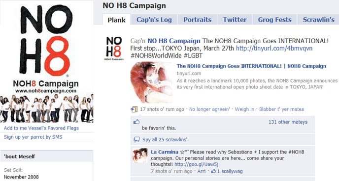 NOH8 photos, announcement, japanese celebrities stars famous supporters, no h8 CAMPAIGN PHOTOSHOOT IN TOKYO, JAPAN! MARCH 27, NEW LEX ROPPONGI. CELEB club hangout in japan, NOH8 CAMPAIGN IS COMING TO TOKYO, JAPAN! LA CARMINA charitable cause, Noh8 twibbon, add logo to twitter, posters video no h8, join, contact, organize a photo shoot, photo call, noh8worldwide, gay marriage protest prop 8, gay rights, sebastiano serafini, celebrity noh8 photos, adam bouska, protest proposition 8, lgbt, familiar faces, famous people in gay rights campaign, charity, noh8 events calendar, japanese noh8