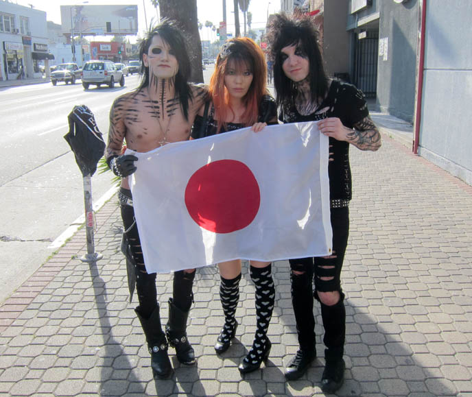 BLACK VEIL BRIDES TALK ABOUT THE TOKYO EARTHQUAKE HITTING DURING THEIR JAPAN TOUR REHEARSAL. ashley purdy, andy six, jake pitts, live concert photos, metal band, visual gothic, bvb, bvb army, andy6, andy 6 singer, famous survivors celebrities in japanese earth quake 2011, survivor stories, DONATE TO JAPAN japan earthquake, sendai, tsunami, relief fund, fundraising, Funds for devastation tokyo