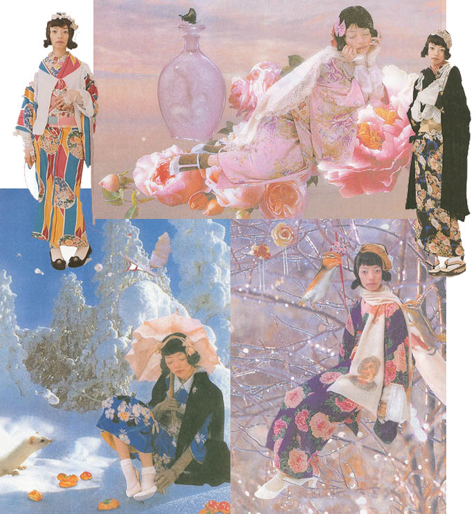 KIMONO HIME! JAPANESE SILK ROBES, GEISHA COSTUMES, WA ...