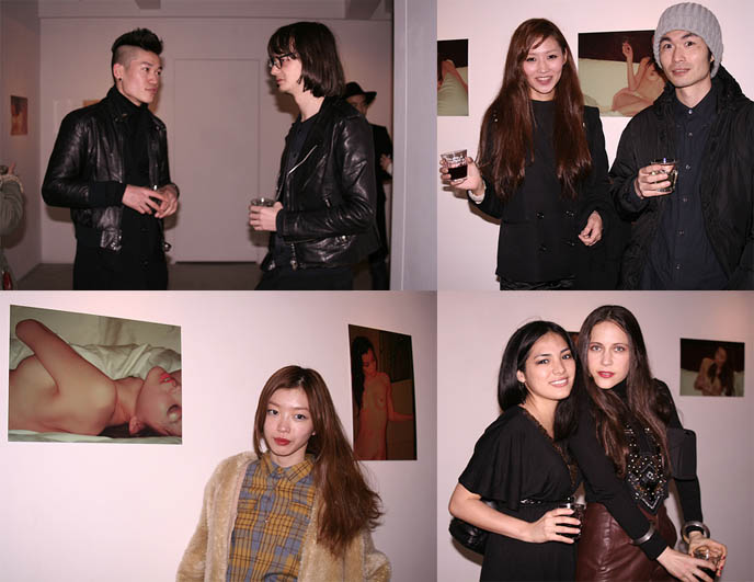 fashion shows in Japan, Tokyo hipsters, art gallery exhibit, opening of art show in Tokyo, fashion ramone, narzib, GALLERMIC'S ART EXHIBITION & WILLA FASHION THEMATIC PARTY. club kid party photos in Japan, street snaps of club nightlife clothes