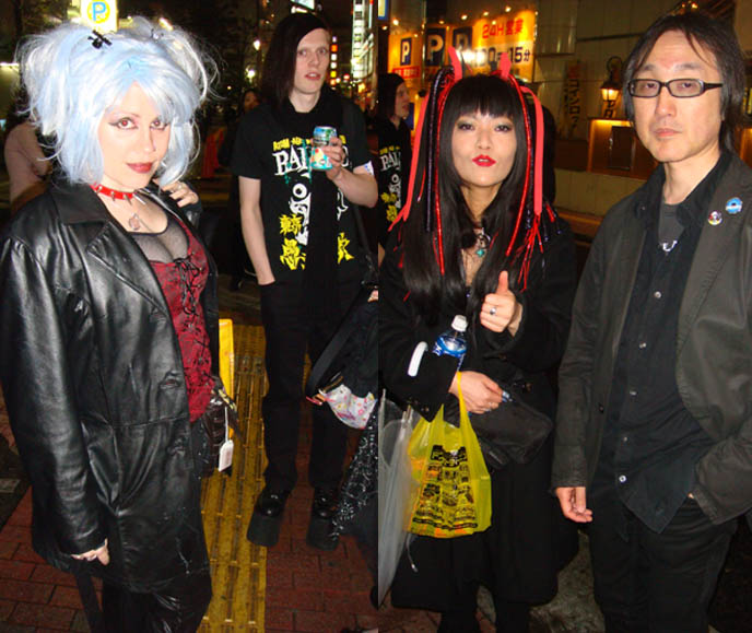 girl in blue anime wig, anime wigs in tokyo japan, cyber dreads falls, psydoll cyber japan gothic lolita band,  visual kei cafes, star cafe in shinjuku, midnight mess, japanese gay goths, TOKYO GOTH INDUSTRIAL PARTY: CEVIN KEY OF SKINNY PUPPY, ANTI-FEMINISM, PSYDOLL, MISTRESS MAYA, LUKE OF CHAOS ROYALE.