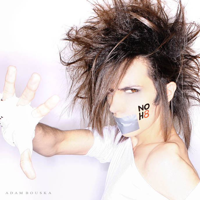 Sebastiano Serafini NOH8, セバスチァーノ セラフィニー SEBA 的世界 PHOTOSHOOT IN TOKYO, JAPAN! MARCH 27, NEW LEX ROPPONGI. CELEB SUPPORTERS PARIS HILTON, LADY GAGA, ADAM LAMBERT. NOH8 CAMPAIGN IS COMING TO TOKYO, JAPAN! LA CARMINA charitable cause, Noh8 twibbon, add logo to twitter, posters video no h8, join, contact, organize a photo shoot, photo call, noh8worldwide, gay marriage protest prop 8, la carmina noh8, sebastiano serafini, celebrity noh8 photos, adam bouska, protest proposition 8, lgbt, familiar faces, famous people in gay rights campaign, charity, noh8 photoshoots, japanese noh8