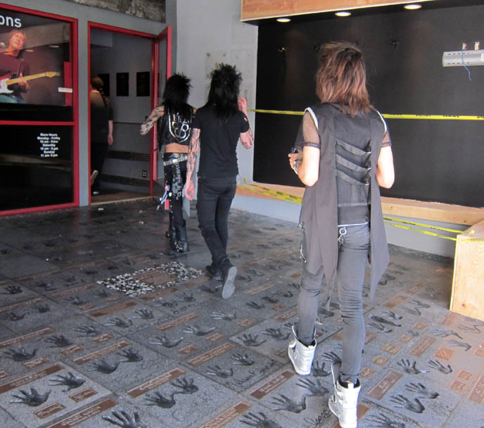 guitar center sunset boulevard la, ashley purdy, andy six, jake pitts, topless shirtless BLACK VEIL BRIDES TALK ABOUT THE TOKYO EARTHQUAKE HITTING DURING THEIR JAPAN TOUR REHEARSAL.  live concert photos, metal band, visual gothic, bvb, bvb army, andy6, andy 6 singer, famous survivors celebrities in japanese earth quake 2011, survivor stories, DONATE TO JAPAN: RAISING MONEY Andy Six, Ashley Purdy, Black Veil Brides, concerts, earthquake, harajuku, interview, japan, Japan earthquake 2011, La Carmina, lacarmina, metal, music, sendai, tokyo, tsunami, huffington post, BLACK VEIL BRIDES TALK ABOUT THE TOKYO EARTHQUAKE HITTING DURING THEIR JAPAN TOUR REHEARSAL. ashley purdy, andy six, jake pitts, live concert photos, metal band, visual gothic, bvb, bvb army, andy6, andy 6 singer japan earthquake, sendai, tsunami, relief fund, fundraising, Funds for devastation tokyo